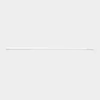 Карниз для ванной комнаты "Эталон" 110-200 см, цвет белый