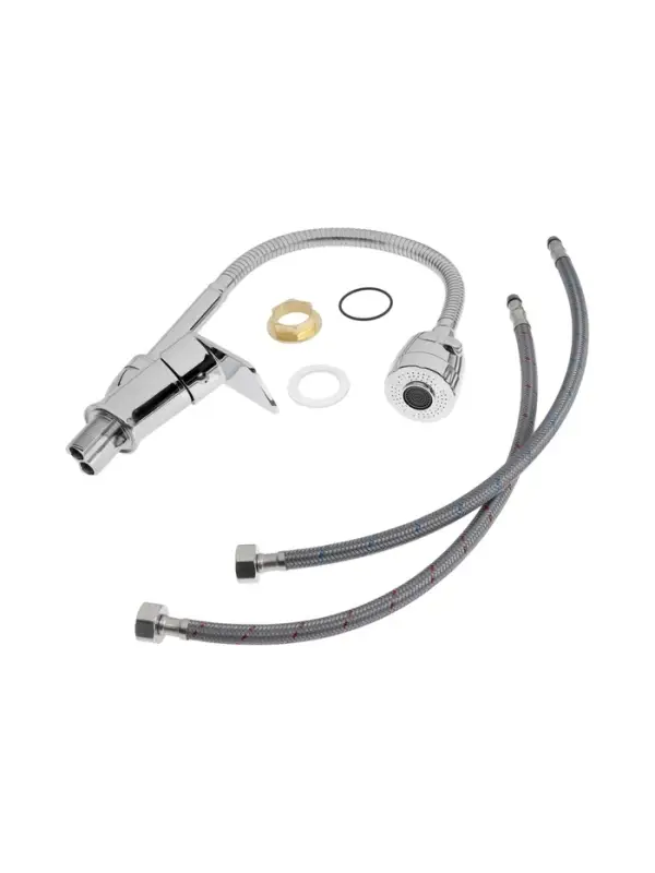 Смеситель для кухни VADOOM V843803, с гибким изливом, корпус цинк