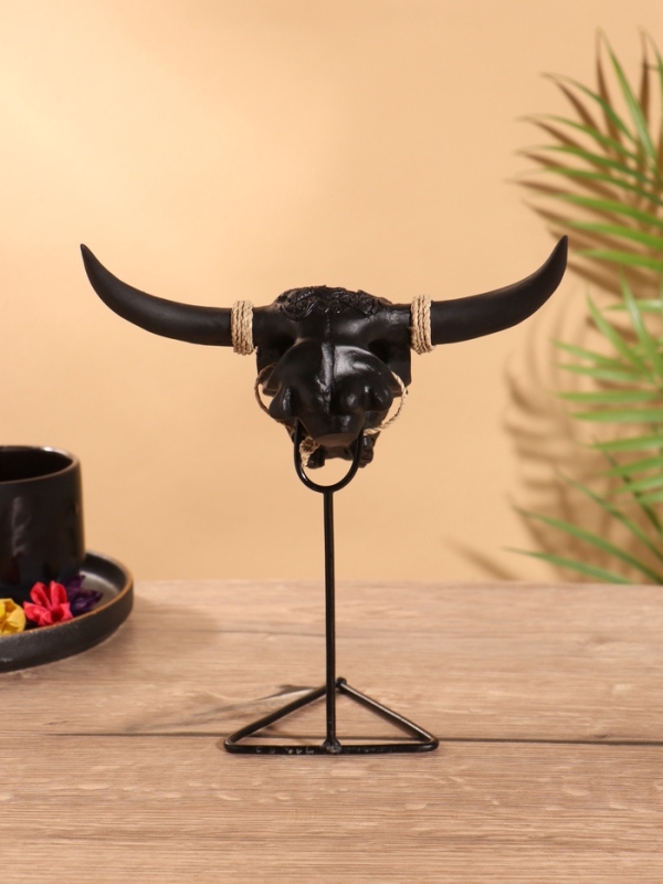 Сувенир «Череп буйвола», на стойке, 18×10×21 см Сувенир «Череп буйвола», на стойке, 18×10×21 см