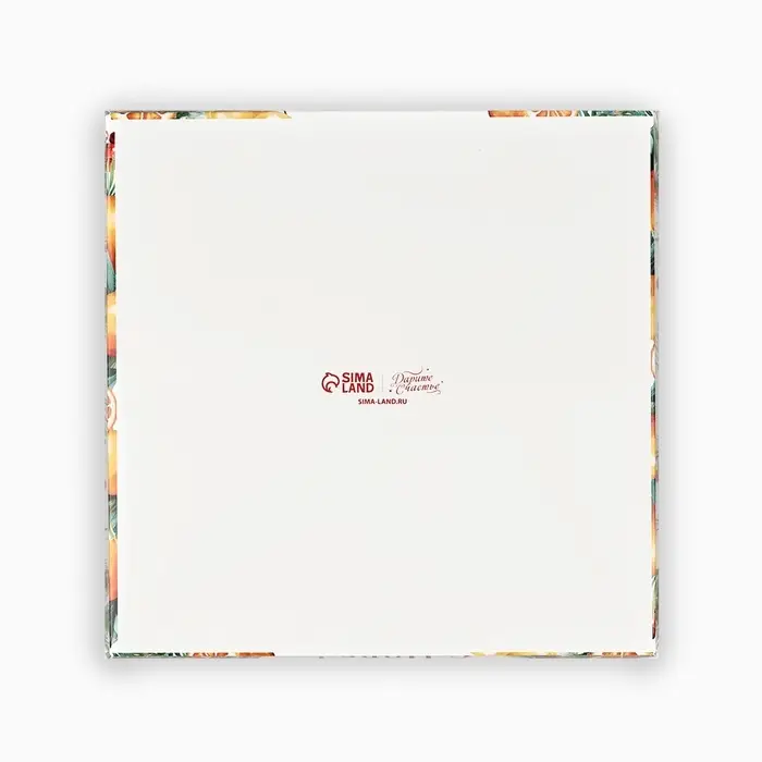 Коробка под 9 конфет новогодняя с ячейками &laquo;Аромат праздника&raquo;, 14.5&times;14.5&times;3 см