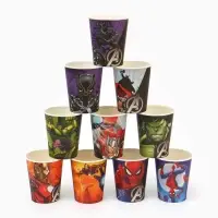 Стакан бумажный одноразовый &laquo;С Днем Рождения!&raquo;, 250 мл, 10 штук, Мстители