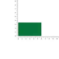 Лейбл из ПВХ Dzeta, M, зеленый