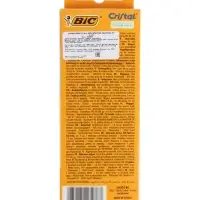 Набор ручек шариковых 3 шт. BIC Cristal Пастель, синяя, 1.0 мм, синие
