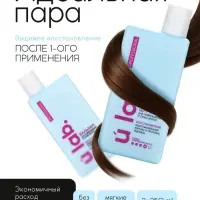 Подарочный набор &laquo;Восстановление&raquo;: шампунь 250 мл, бальзам 250 мл, URAL LAB