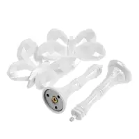 Держатель для штор CAPPIO KS037, белый, 2 шт.