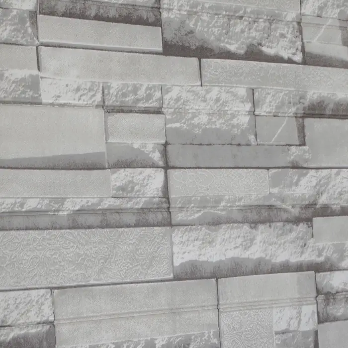 Панель ПВХ самоклеящаяся TAKE IT EASY &laquo;Сланец&raquo;, 690&times;700 мм, цвет серо - бежевый