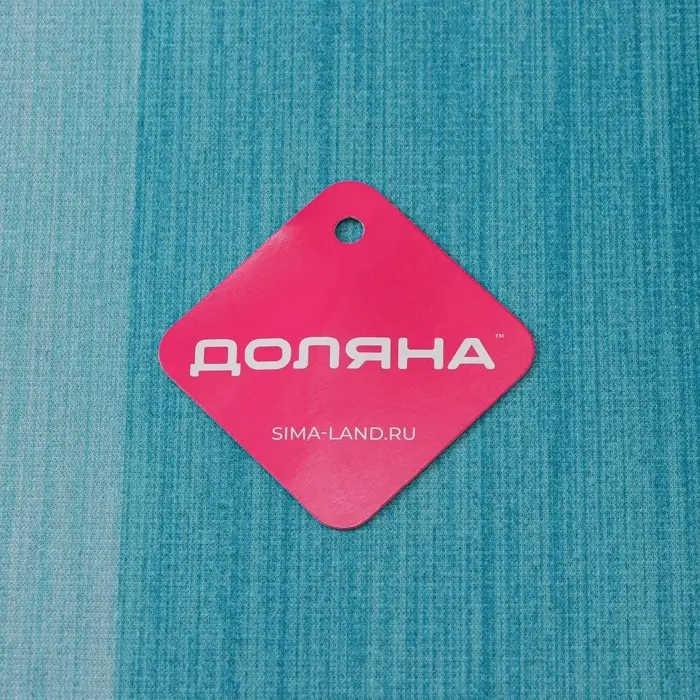 Коврик Доляна &laquo;Лазурный&raquo;, 60&times;100 см, синий