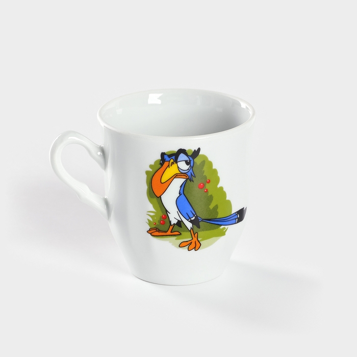 Кружка фарфоровая «Лесовичок», 250 мл, рисунок микс Кружка фарфоровая «Лесовичок», 250 мл, рисунок микс