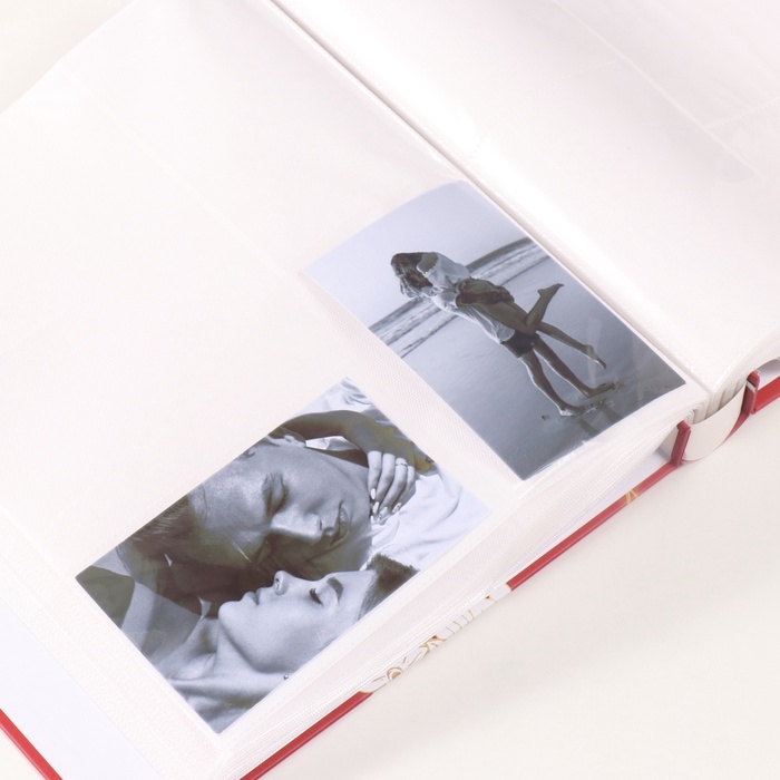 Фотоальбом на 800 фото 10х15 см Фотоальбом на 800 фото 10х15 см "Париж. Геометрия" коробке красн зол.обводка 5,5х30,5х33,5см 10749