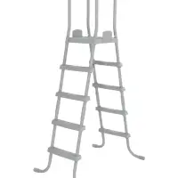Бассейн каркасный Power Steel, 549&times;274&times;132 см, фильтр-насос, лестница, тент, прямоугольный, 561KA Bestway