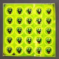 Зонт детский прозрачный с наклейками &laquo;Смайлики&raquo;, d=90 см