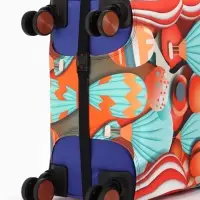 Чехол для чемодана &laquo;Воздушные шары&raquo;, 28", разноцветный