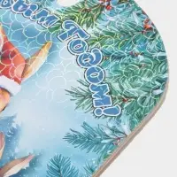 Доска разделочная сувенирная Дарим Красиво «С Новым годом! Семейного тепла», дерево, 28×18×0.6 см, разноцветная