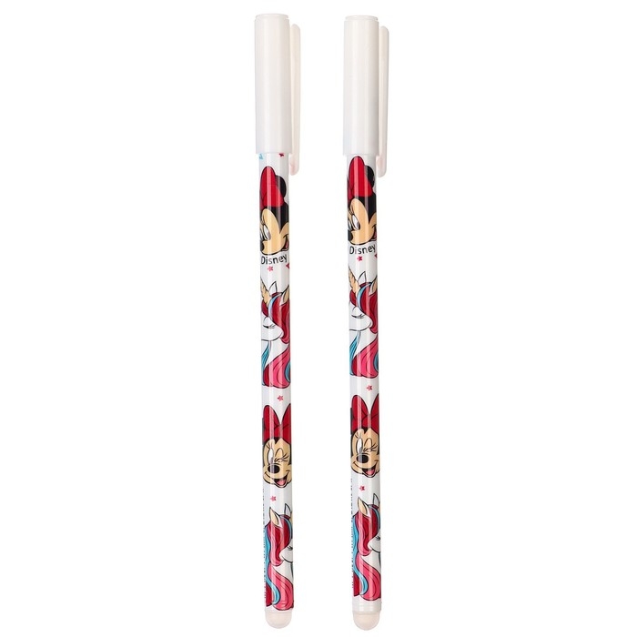 Ручка пиши стирай, 2 штуки, Минни Маус и Единорог Ручка пиши стирай, 2 штуки, Минни Маус и Единорог