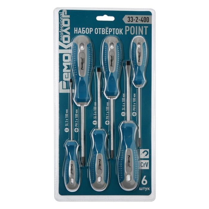 Набор отверток Hardaх,  Набор отверток Hardaх, "Multipoint"/Remocolor, 6 предметов