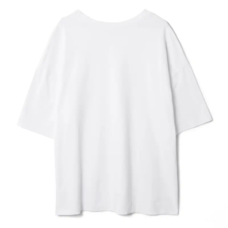 Футболка унисекс оверсайз Crosstown, белая, размер S Футболка унисекс оверсайз Crosstown, белая, размер S