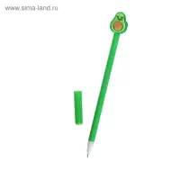 Ручка-прикол Calligrata &laquo;Авокадо&raquo;, синий стержень, гелевая