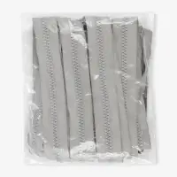 Молния &laquo;Трактор&raquo;, №8, разъёмная, замок автомат, 80 см, серая