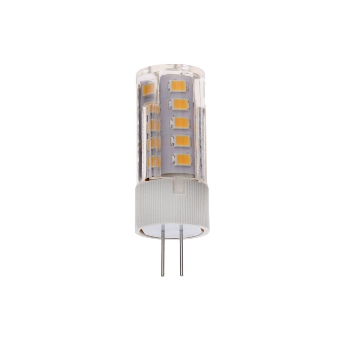 Лампа светодиодная Luazon Lighting, G4, 5 Вт, 220 В, 3000 K, 450 Лм, пластик Лампа светодиодная Luazon Lighting, G4, 5 Вт, 220 В, 3000 K, 450 Лм, пластик
