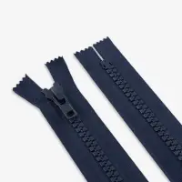 Молния &laquo;Трактор&raquo;, №10, неразъёмная, замок автомат, 18 см, тёмно-синяя