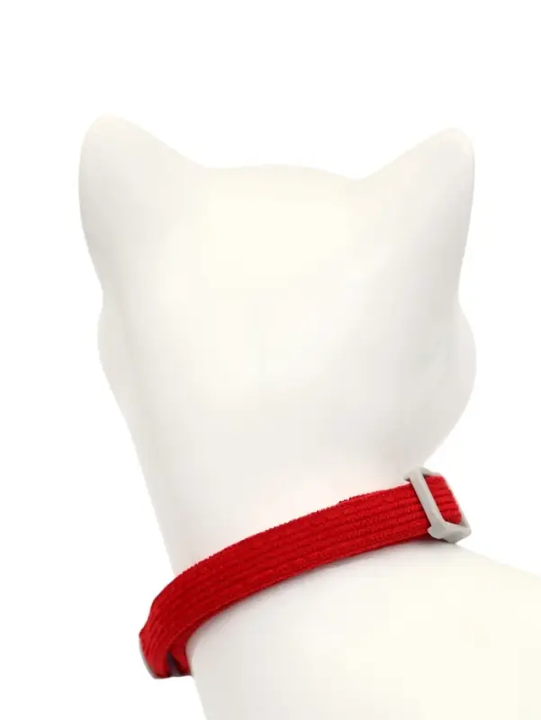 Набор ошейников для кошек &laquo;Пижон&raquo;, 30&times;1 см, серый, красный