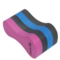 Колобашка для аквааэробики ONLYTOP, 21&times;11&times;10 см, розово-серо-голубая