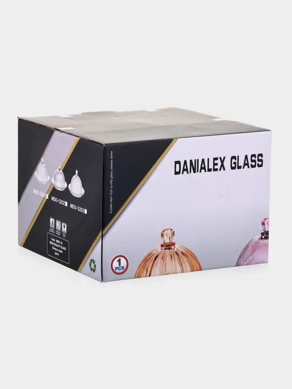 Блюдо для подачи с крышкой Блюдо для подачи с крышкой "Riffle", 19.5х13 см