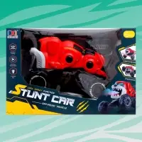 Джип &laquo;Бульдог&raquo;, радиоуправляемый, трансформация, дымовые эффекты, работает от аккумулятора, цвет красный