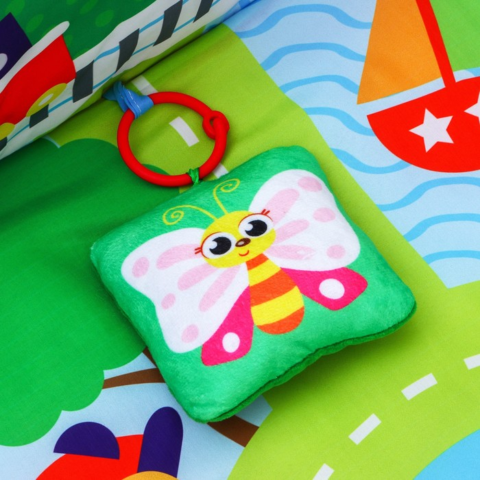 Игровой коврик для детей «Манеж», диаметр 85 см, виды МИКС, Крошка Я Игровой коврик для детей «Манеж», диаметр 85 см, виды МИКС, Крошка Я