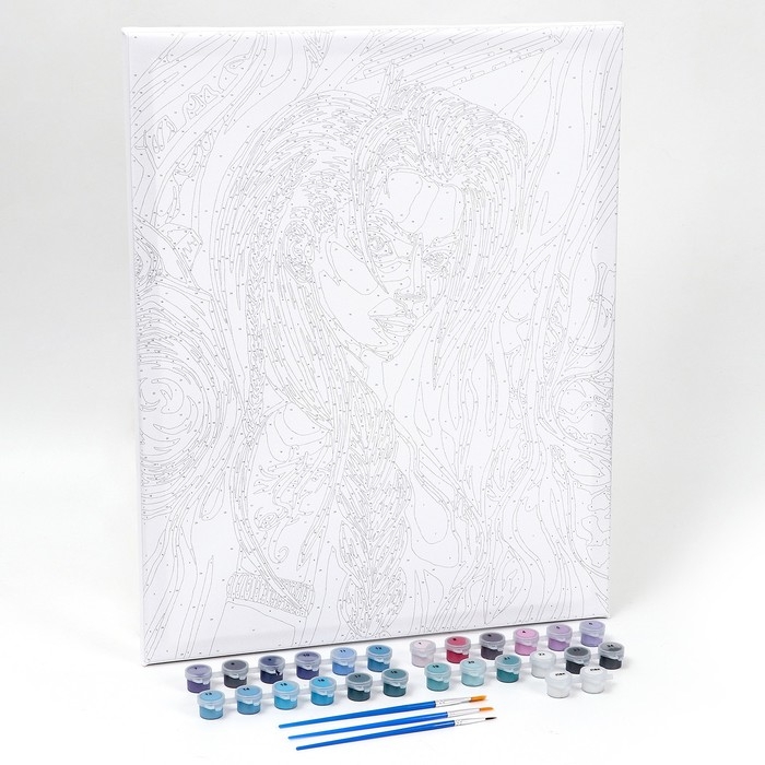 Картина по номерам на холсте с подрамником &laquo;Девушка с базукой&raquo;, 40 х 50 см