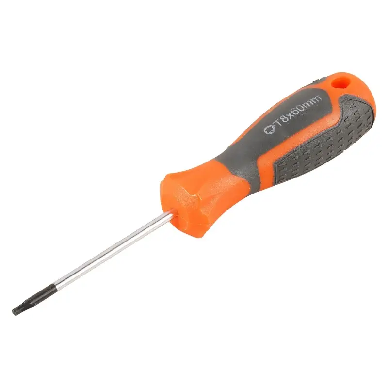 Отвертка TORX TX8x60, магнитный наконечник, пласт.подвес