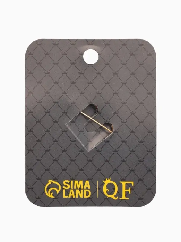 Брошь  Брошь "Цветок каллы", цвет золото