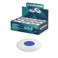 Ластик с центровкой ErichKrause Smart Mini, овальный, средней жёсткости, гипоаллергенный
