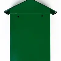 Ящик почтовый с замком, вертикальный "Филин", зеленый