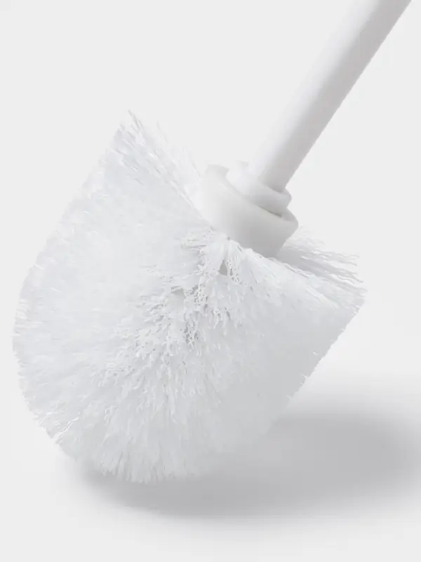 Ёршик для унитаза с подставкой, 9.5&times;9.5&times;37 см, хром