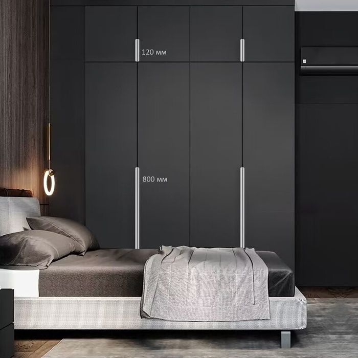 Ручка CAPPIO RT001CP, L=120 мм, м/о 96 мм, цвет матовый хром, 4 шт. Ручка CAPPIO RT001CP, L=120 мм, м/о 96 мм, цвет матовый хром, 4 шт.