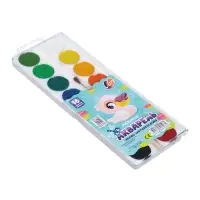 Акварель &laquo;Луч. ZOO&raquo;, 16 цветов, с кистью