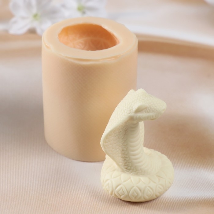 Молд силиконовый Молд силиконовый "Змея №7" 7,5х5,5х5 см