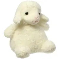 Мягкая игрушка "Ягнёнок" цвет белый, 20 см
