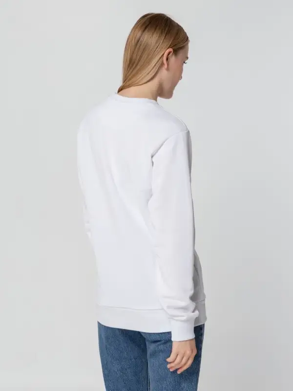 Свитшот унисекс Sublimatism, белый, размер S Свитшот унисекс Sublimatism, белый, размер S