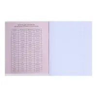 Предметная тетрадь по английскому языку Calligrata &laquo;На Чёрном&raquo;, 48 листов, в клетку, со справочным материалом, обложка из мелованного картона