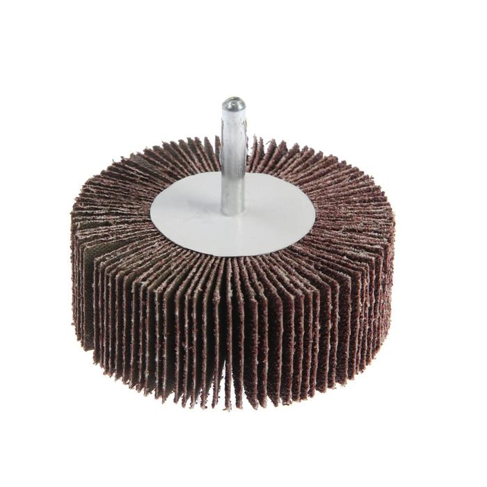 Круг лепестковый радиальный ТУНДРА, 80 х 30 х 6 мм, Р60 Круг лепестковый радиальный ТУНДРА, 80 х 30 х 6 мм, Р60