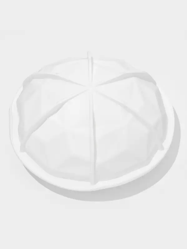 Форма для муссовых десертов и выпечки KONFINETTA &laquo;Кристалл&raquo;, силикон, 19&times;9.8 см, белая