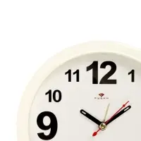 Будильник-часы настольные &laquo;Классика&raquo;, дискретный ход, d=15 см, 16.5&times;16.5 см, от батарейки АА