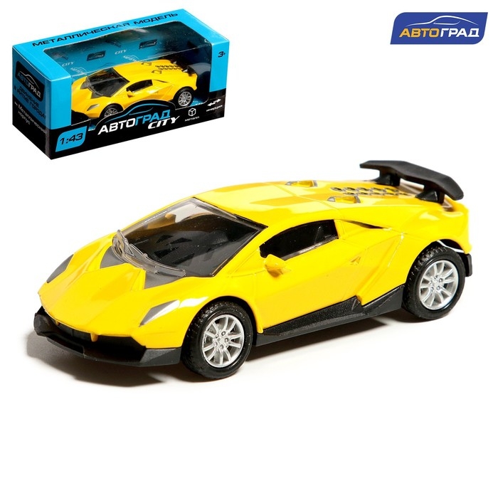 Машина металлическая «Гонка», инерция, 1:43, цвет МИКС Машина металлическая «Гонка», инерция, 1:43, цвет МИКС