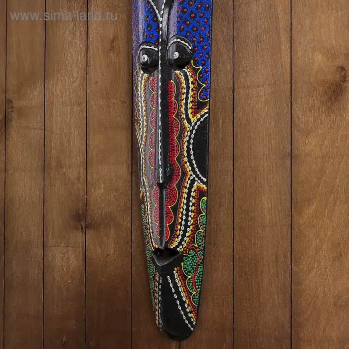 Маска Маска "Абориген рыбка" дерево 3х17х100 см