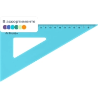 Треугольник 18 см угол 30 градусов Neon Cristal цвет ассорти ТК-47