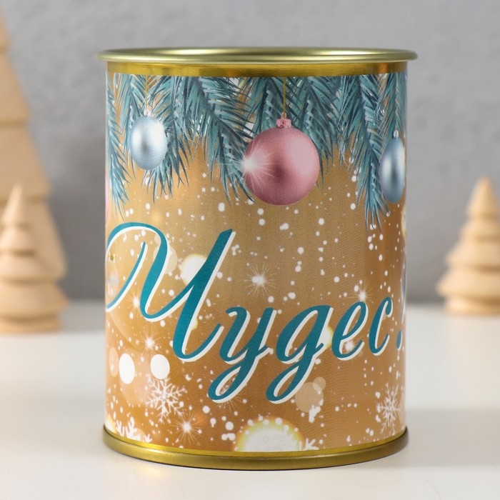 Копилка-банка металл  Копилка-банка металл "Чудес"