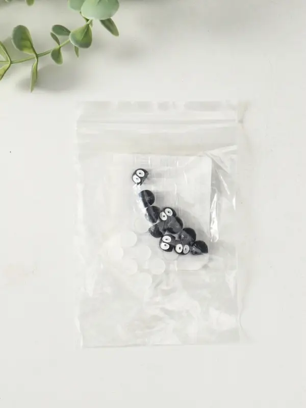 Сувенир эпоксидная смола "Чувачки" набор 10 шт 0,9х1 см