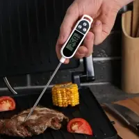 Термощуп кухонный Luazon, max 300 &deg;C, от батареек LR44, белый